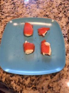 cream cheese  with wild Alaskan salmon Loveland Medical weight loss clinic