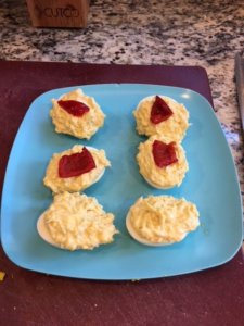 deviled eggs keto food