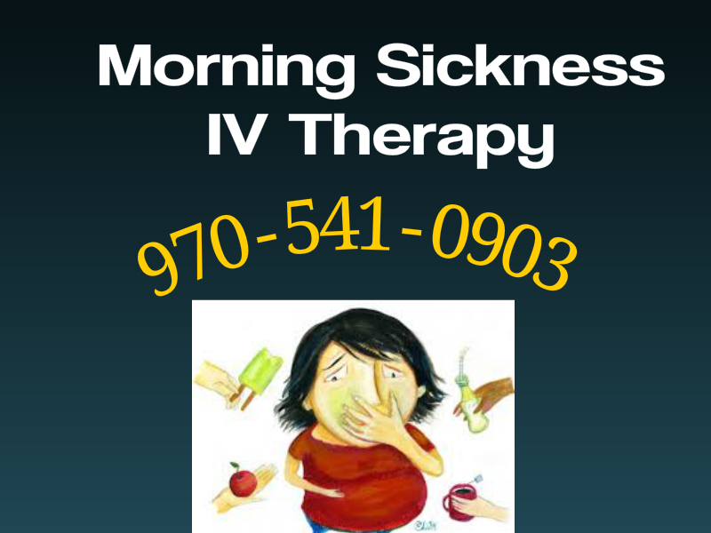 morning sickness IV therapy Fort Collins