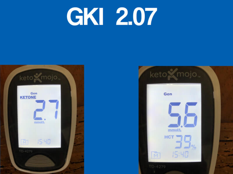 GKI index glucose ketone index day 3