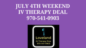 July Fourth IV therapy IV Hydration Solution IV therapy IV hydration Colorado 80538
